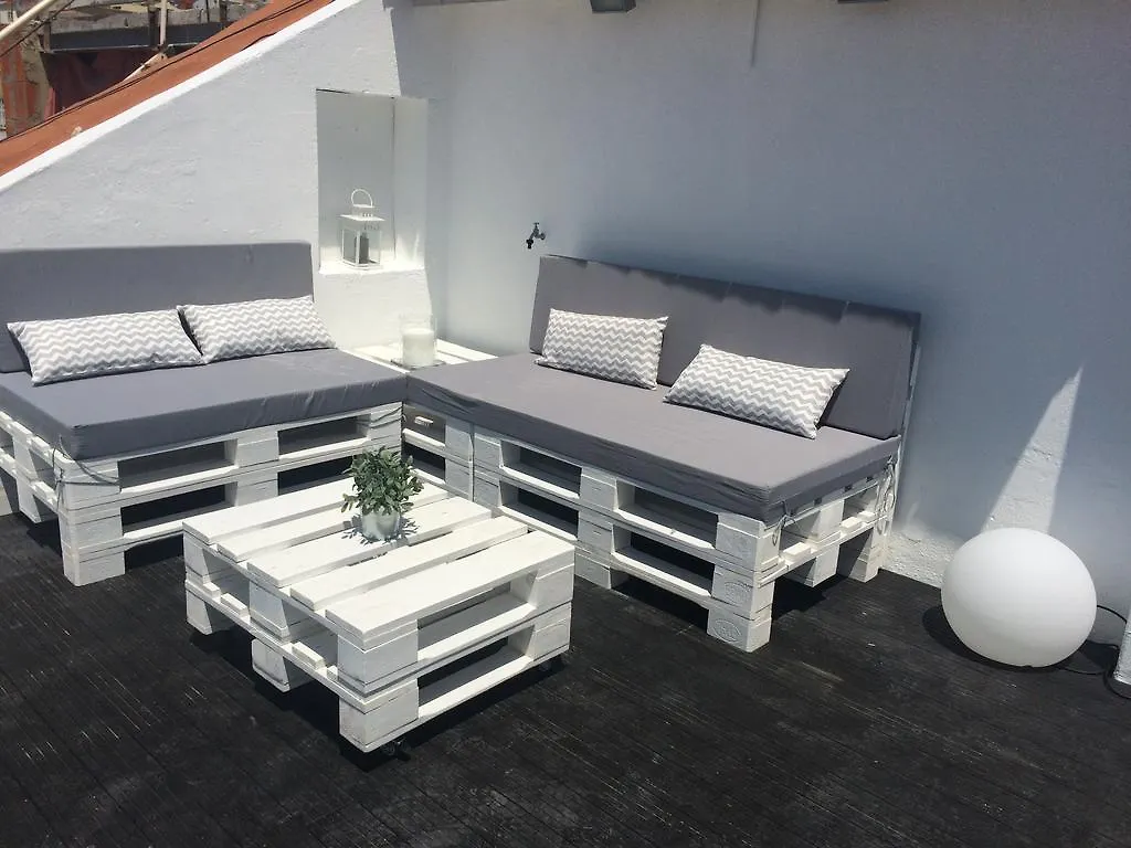 A Terrace On A Topfloor With A View Lisbon Apartment
