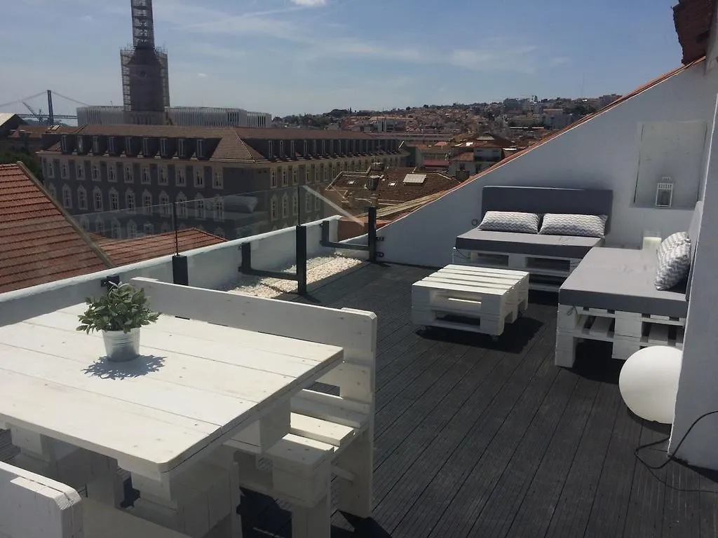 A Terrace On A Topfloor With A View location